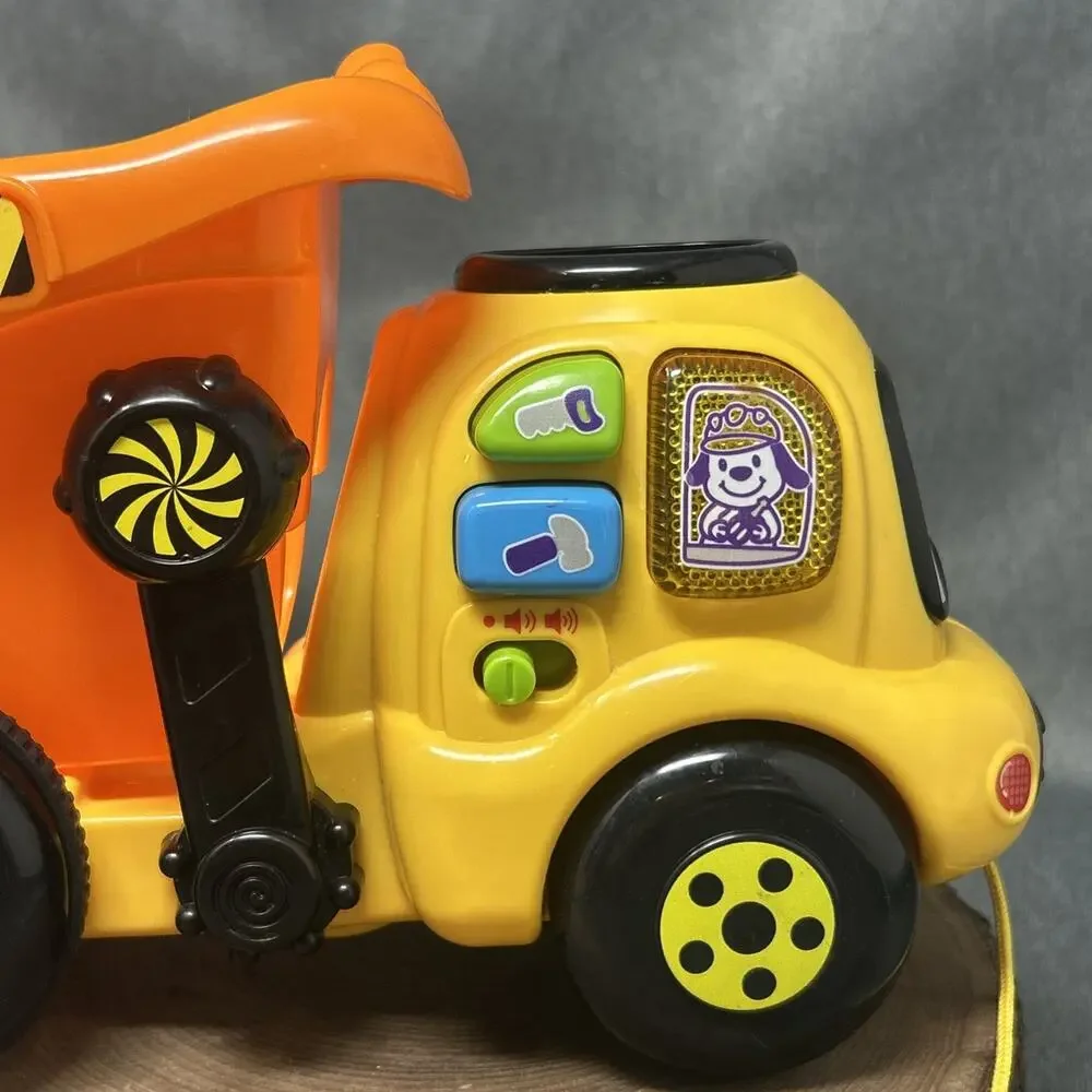 Vtech Drop & Go Dump TRUCK ONLY Interactive Learning Toddler Toy Lights Music